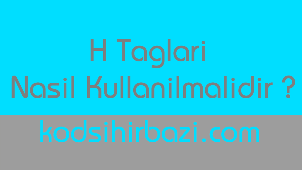 H Tagları