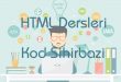 HTML Dersleri HTML Nedir